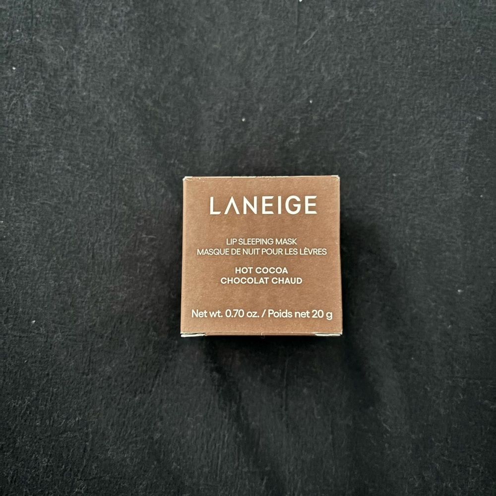 Laneige hot cocoa lip mask